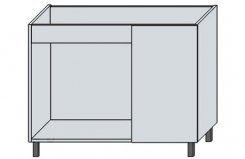 31. Тумба угловая   1 дверь-530